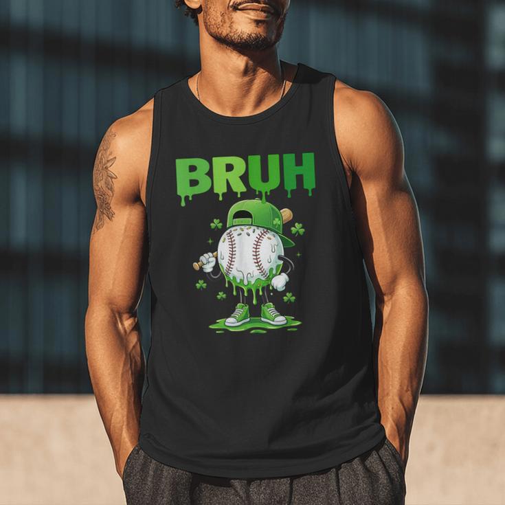Baseball Bruh Drip Ice Cream Youth Boy St Patricks Day Men Tank Top Baseball Bruh Drip Ice Cream Youth Boy St Patricks Day Men Tank Top
