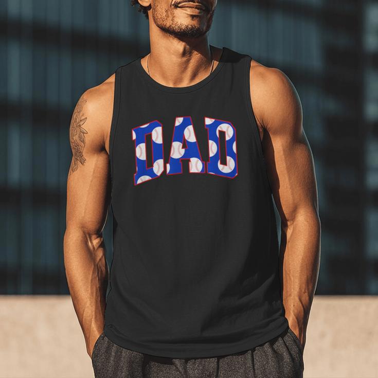 Baseball Dad Bold Varsity Style Letters Sport Themed Men Tank Top Baseball Dad Bold Varsity Style Letters Sport Themed Men Tank Top