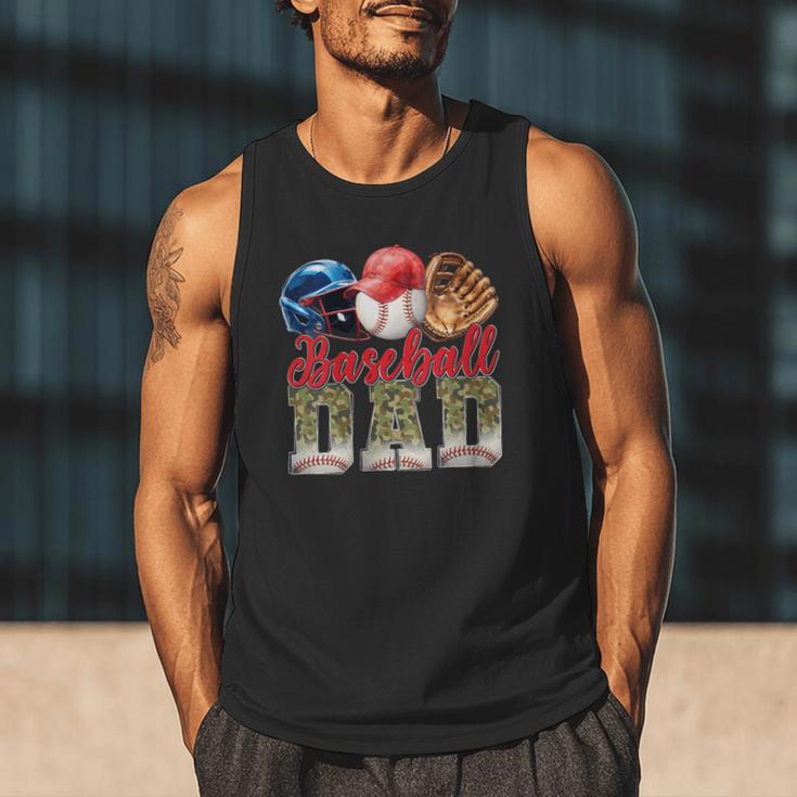 Baseball Dad Camo Father's Day Baseball Stuff Men Men Tank Top Baseball Dad Camo Father's Day Baseball Stuff Men Men Tank Top
