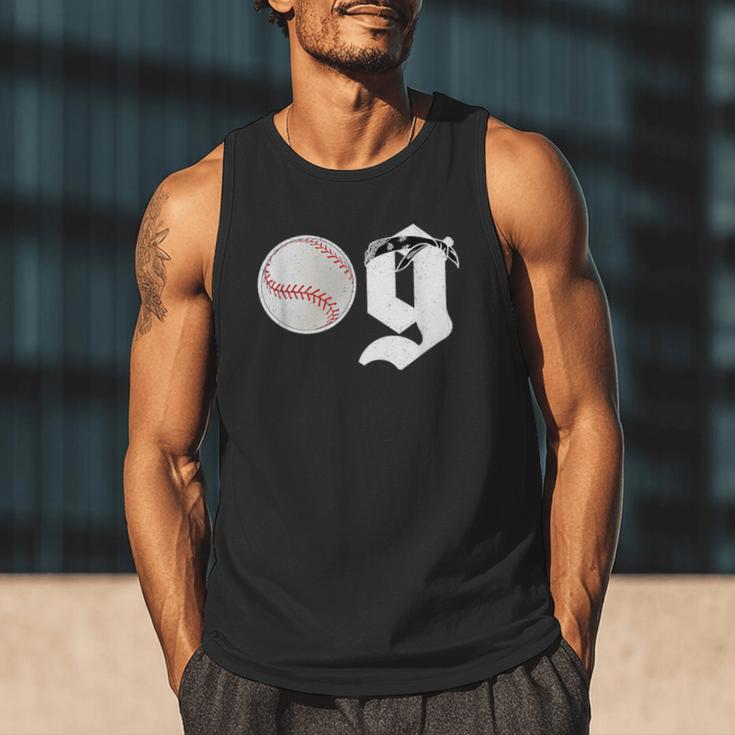 Baseball Dad Coach Old Head OG Old School Baller Men Tank Top Baseball Dad Coach Old Head OG Old School Baller Men Tank Top