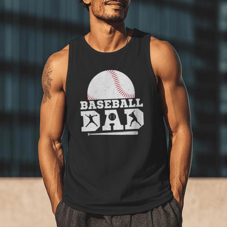 Baseball Dad Father Sport Fan Men Tank Top Baseball Dad Father Sport Fan Men Tank Top