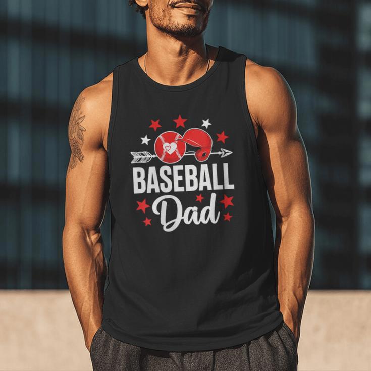 Baseball Dad Baseball Father's Day Baseball Player Men Men Tank Top