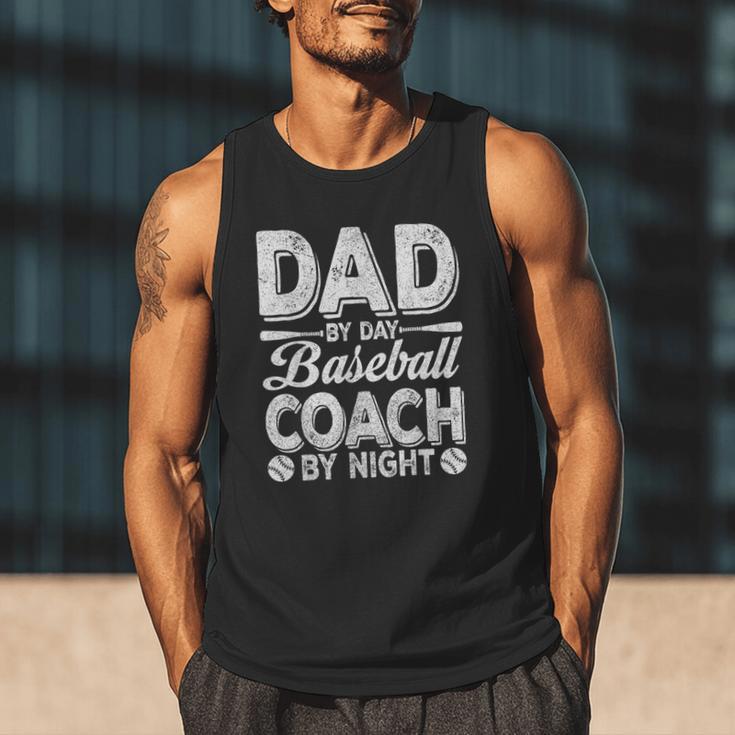 Baseball Dad For Men Dad By Day Baseball Coach By Night Men Tank Top Baseball Dad For Men Dad By Day Baseball Coach By Night Men Tank Top