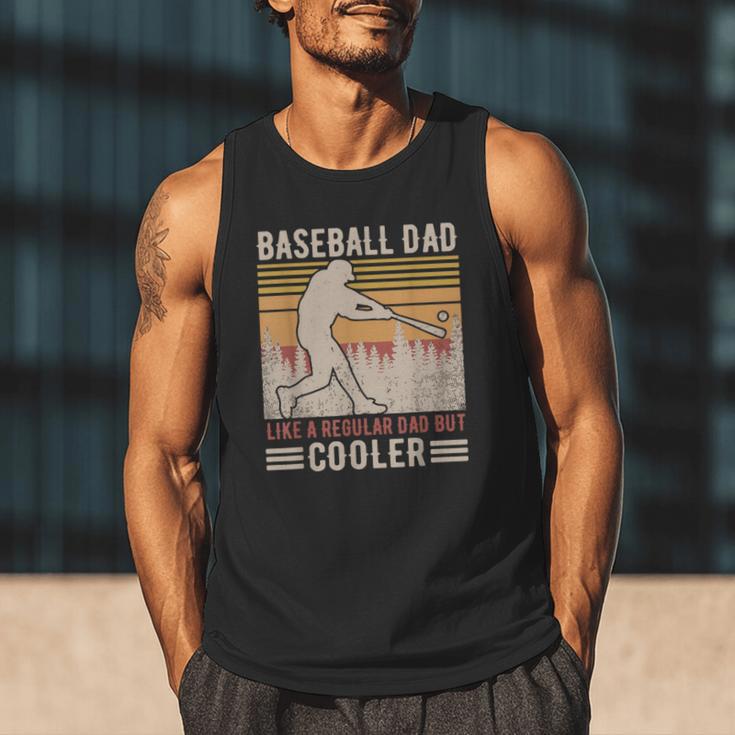 Baseball Dad Like Regular But Cooler Coach Player Fans Men Tank Top Baseball Dad Like Regular But Cooler Coach Player Fans Men Tank Top