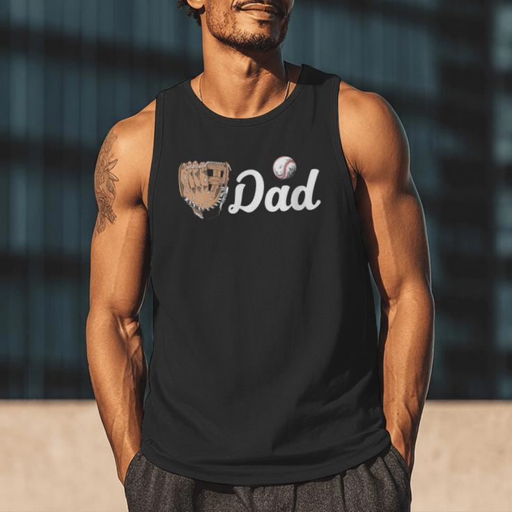 Baseball Dad Softball Dad Father's Day Men Tank Top