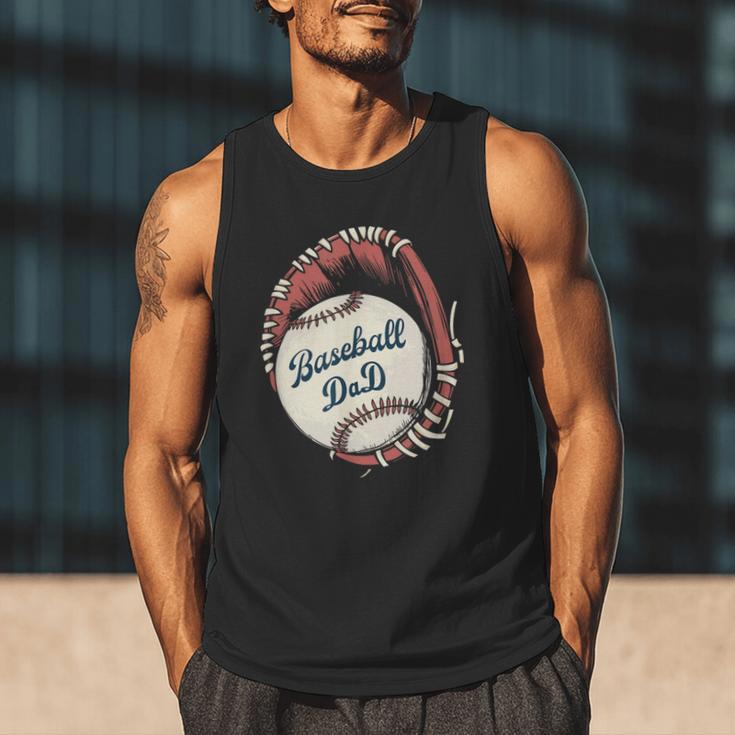 Baseball Dad Softball Glove And Ball Men Tank Top Baseball Dad Softball Glove And Ball Men Tank Top