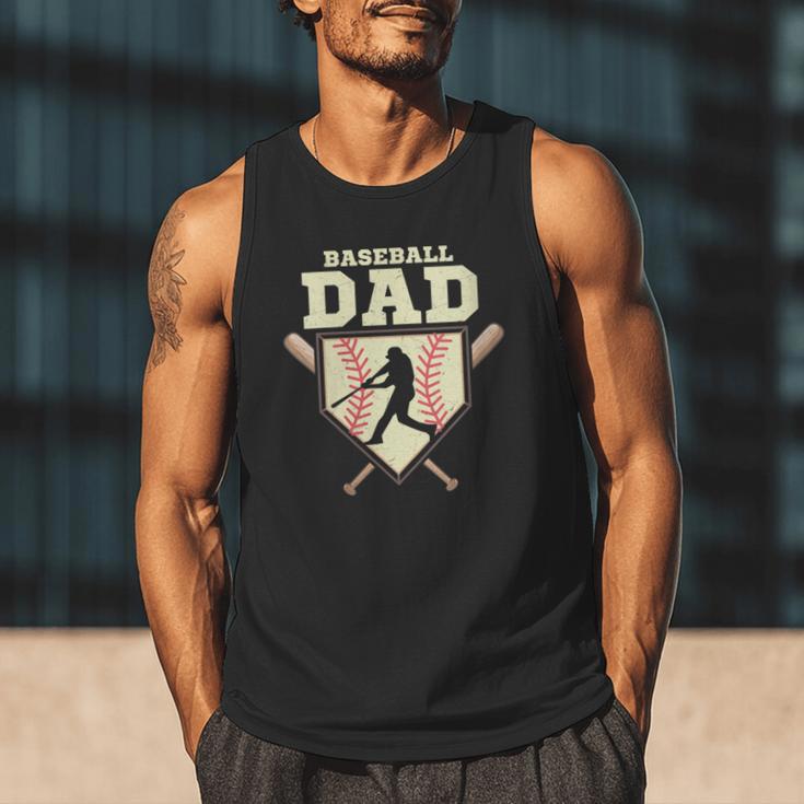 Baseball Dad Sport Fan Father Men Tank Top
