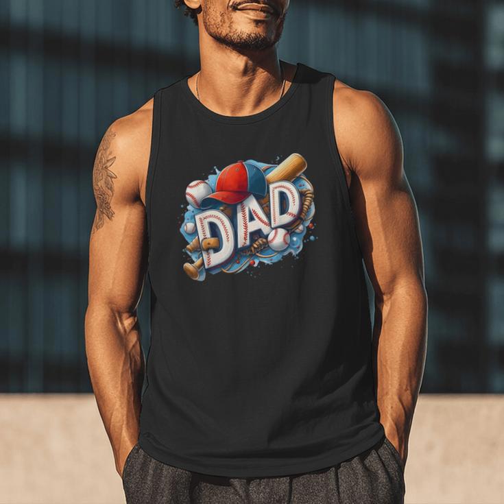 Baseball Dad Sports Fan Father Dada Men Baseball Fathers Day Men Tank Top Baseball Dad Sports Fan Father Dada Men Baseball Fathers Day Men Tank Top