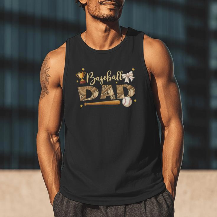 Baseball Dad Vintage Baseball Lover Men Tank Top
