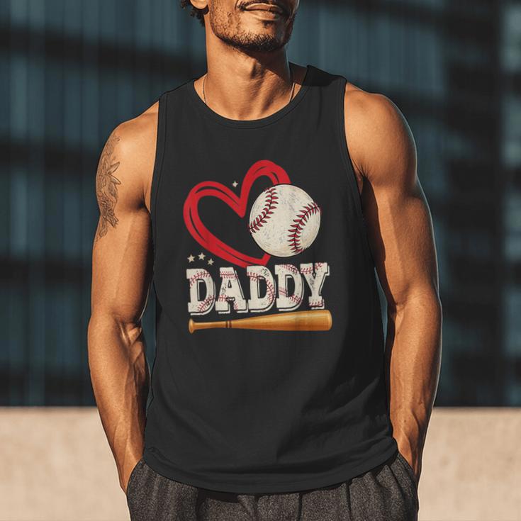 Baseball Daddy Baseball Heart Family Matching Men Tank Top Baseball Daddy Baseball Heart Family Matching Men Tank Top