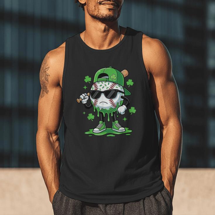 Baseball Drip Ice Cream Shamrock Kids Boy St Patrick’s Day Men Tank Top Baseball Drip Ice Cream Shamrock Kids Boy St Patrick’s Day Men Tank Top