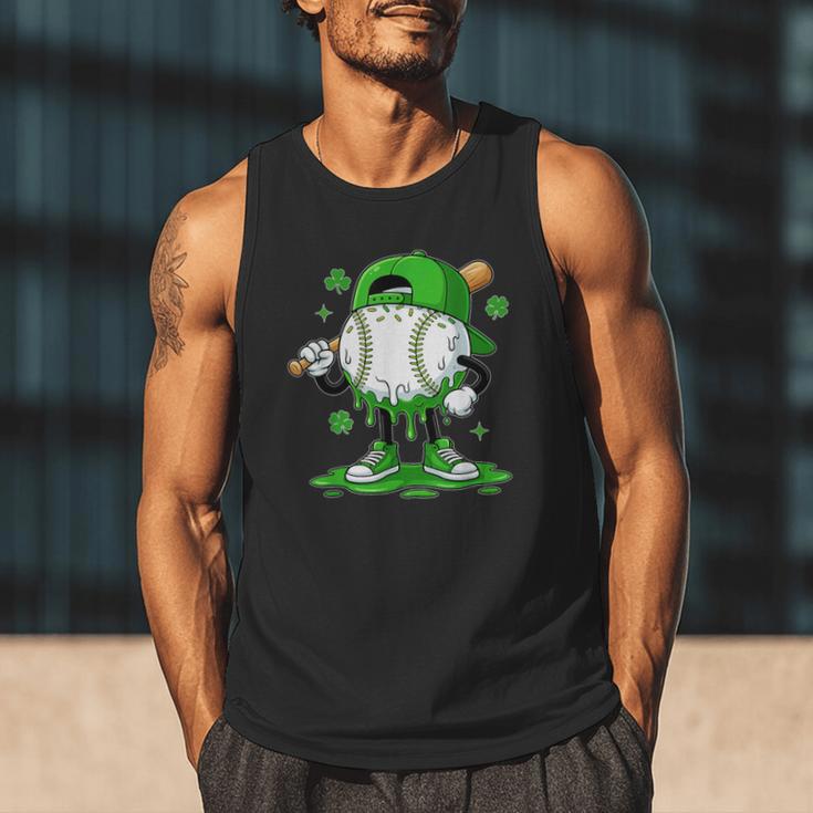 Baseball Drip Icecream Apparel Youth Boy St Patrick's Day Men Tank Top Baseball Drip Icecream Apparel Youth Boy St Patrick's Day Men Tank Top