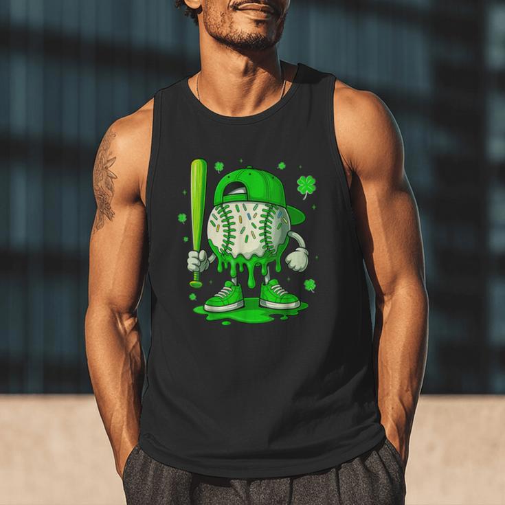 Baseball Drip Icecream Apparel Youth Boy St Patricks Day Men Tank Top