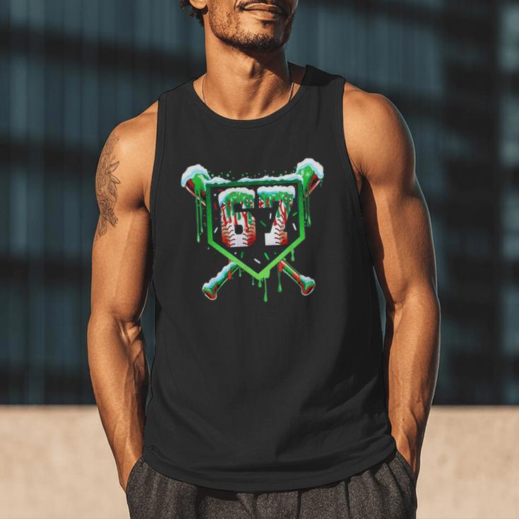 Baseball Ice Cream Drip Number 67 Six Seven Meme Christmas Men Tank Top Baseball Ice Cream Drip Number 67 Six Seven Meme Christmas Men Tank Top