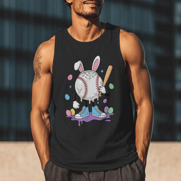 Baseball Ice Cream Drip Youth Boys Cute Easter Sports Men Tank Top Baseball Ice Cream Drip Youth Boys Cute Easter Sports Men Tank Top