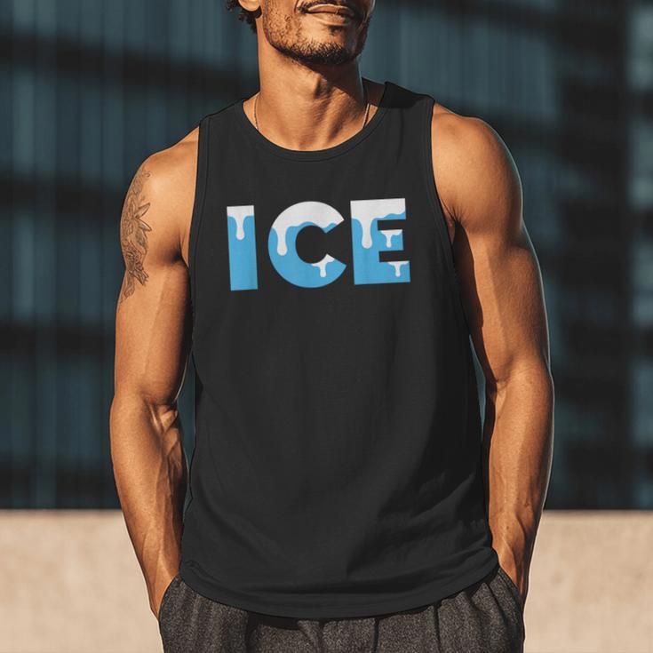 Baseball ICE Ice Cream Drip Baseball Drip Baseball Men Tank Top