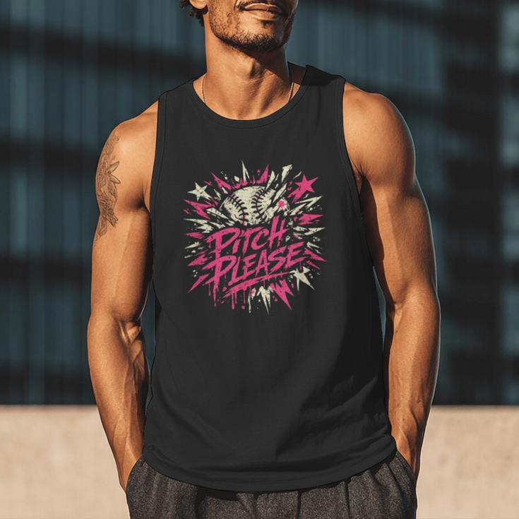Baseball Phrase With Stars Men Tank Top Baseball Phrase With Stars Men Tank Top
