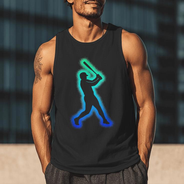 Baseball Player Graphic Men Tank Top Baseball Player Graphic Men Tank Top