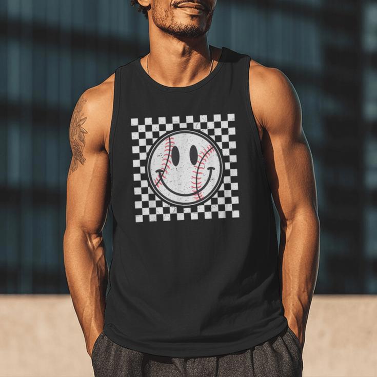 Baseball Season Happy Game Day Trendy Sports Vintage Men Tank Top Baseball Season Happy Game Day Trendy Sports Vintage Men Tank Top