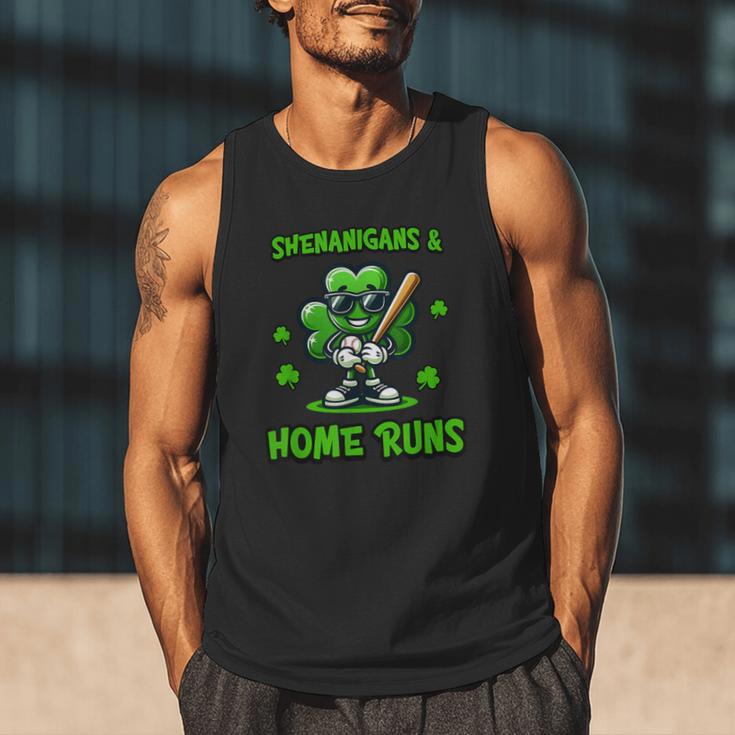 Baseball St Patrick's Day Irish Shamrock Trendy Men Tank Top Baseball St Patrick's Day Irish Shamrock Trendy Men Tank Top