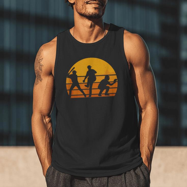 Baseball Tee Sunset Silhouette Players Men Women Kids Men Tank Top Baseball Tee Sunset Silhouette Players Men Women Kids Men Tank Top
