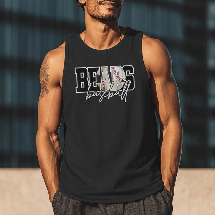 Bears Baseball Mom Game Day School Spirit Bear Pride Men Tank Top