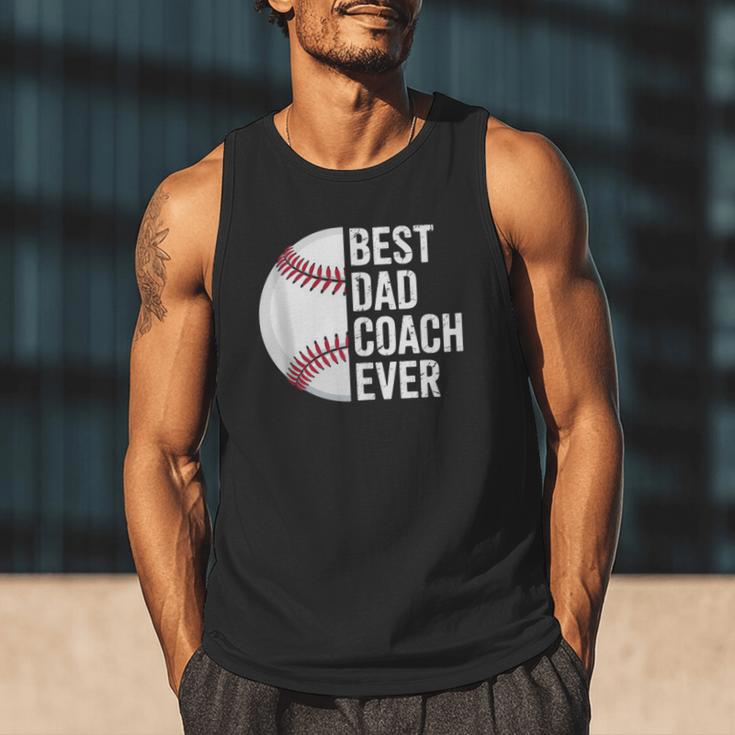 Best Baseball Dad Coach Ever Retro Father Baseball Coach Dad Men Tank Top Best Baseball Dad Coach Ever Retro Father Baseball Coach Dad Men Tank Top