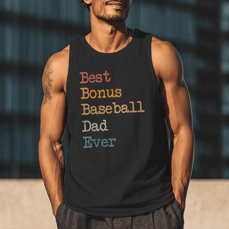 Best Bonus Baseball Dad Ever Softball Stepdad From Daughter Men Tank Top Best Bonus Baseball Dad Ever Softball Stepdad From Daughter Men Tank Top