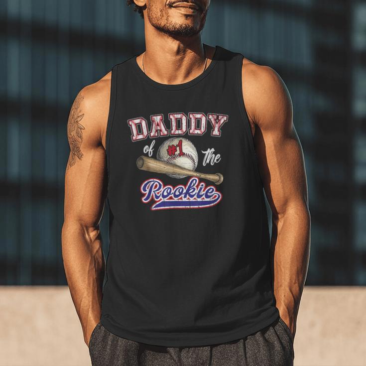 Birthday Baseball Dad Daddy Of The 1st One Rookie Vintage Men Tank Top Birthday Baseball Dad Daddy Of The 1st One Rookie Vintage Men Tank Top