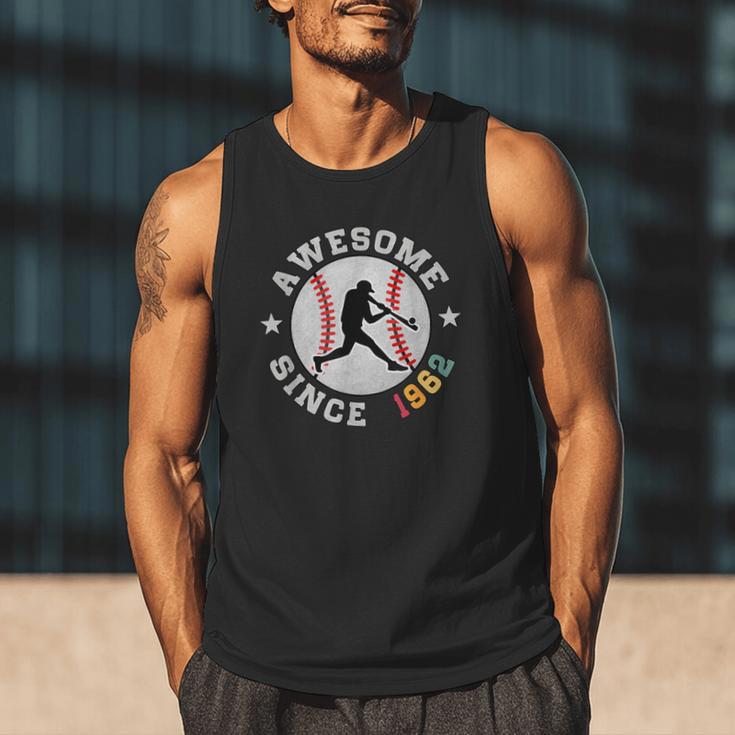 Birthday Baseball Lover 64 Years Old Awesome Since 1962 Men Tank Top Birthday Baseball Lover 64 Years Old Awesome Since 1962 Men Tank Top