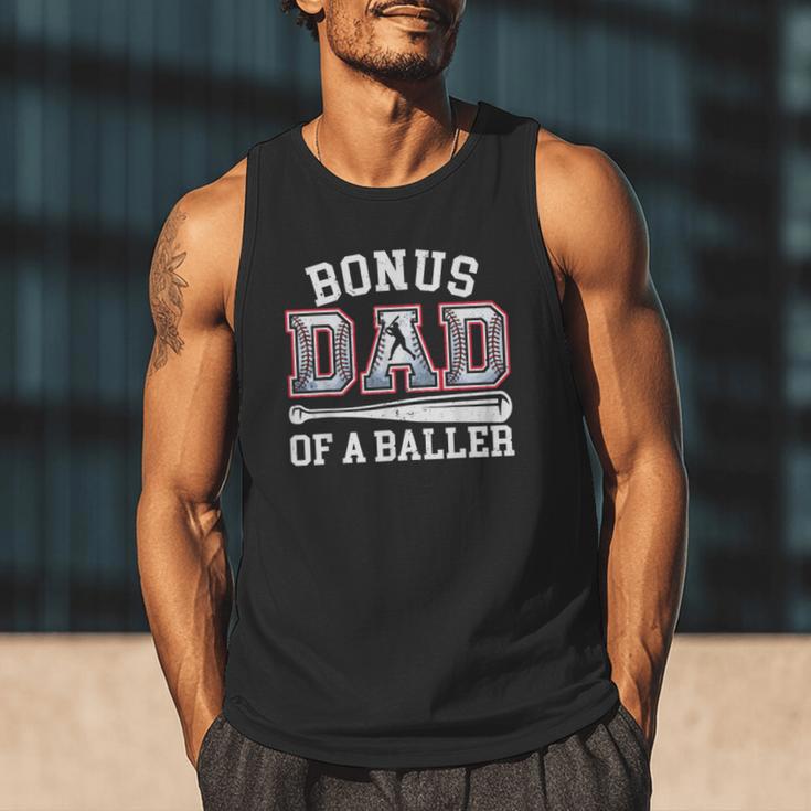 Bonus Dad Shirt Baseball Dad Fathers Day Men Tank Top