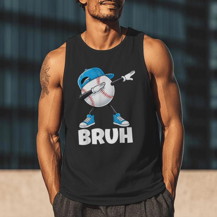 Boys Baseball Graphic Tee Teen Apparel Cute Meme Bruh Men Tank Top Boys Baseball Graphic Tee Teen Apparel Cute Meme Bruh Men Tank Top