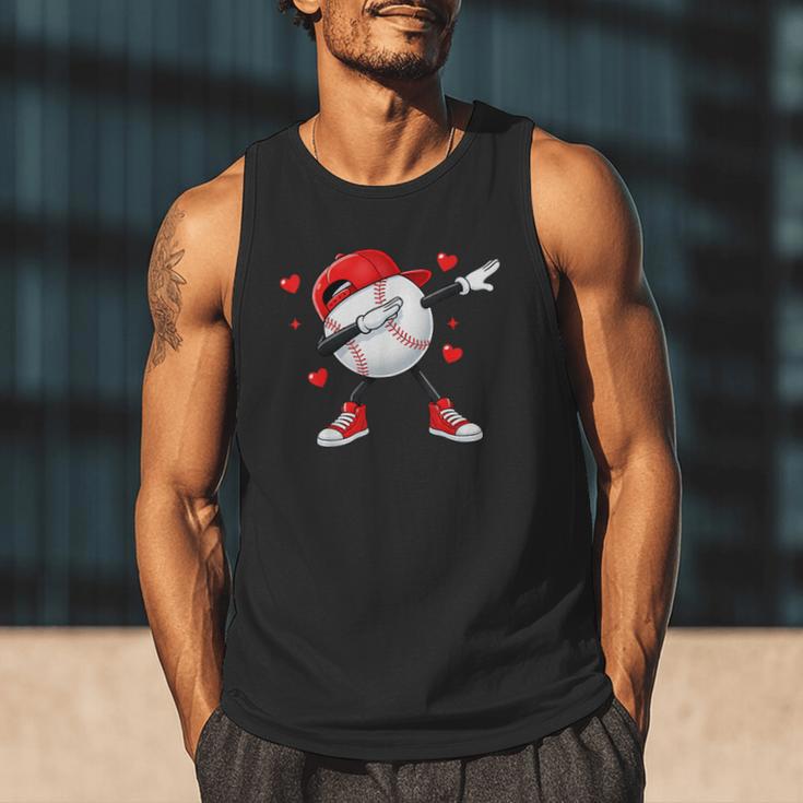 Boys Valentines Baseball Men Tank Top Boys Valentines Baseball Men Tank Top