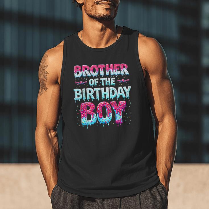 Brother Of The Birthday Boy Ice Cream Baseball Family Party Men Tank Top Brother Of The Birthday Boy Ice Cream Baseball Family Party Men Tank Top