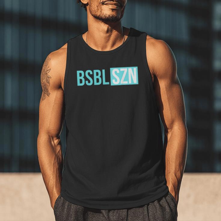 BSBL SZN Baseball Season Game Day Boys Girls Youth Men Tank Top BSBL SZN Baseball Season Game Day Boys Girls Youth Men Tank Top