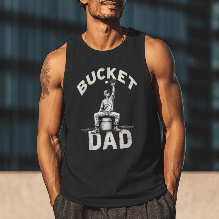 Bucket Dad Baseball Daddy Men Tank Top