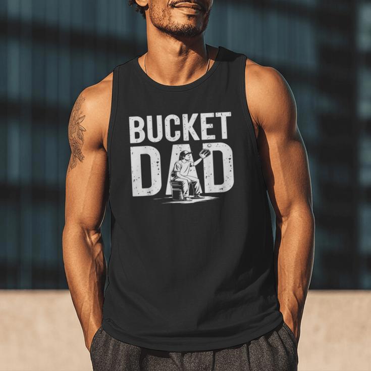 Bucket Dad Softball Dad Baseball Dad Coach Bucket Men Tank Top Bucket Dad Softball Dad Baseball Dad Coach Bucket Men Tank Top