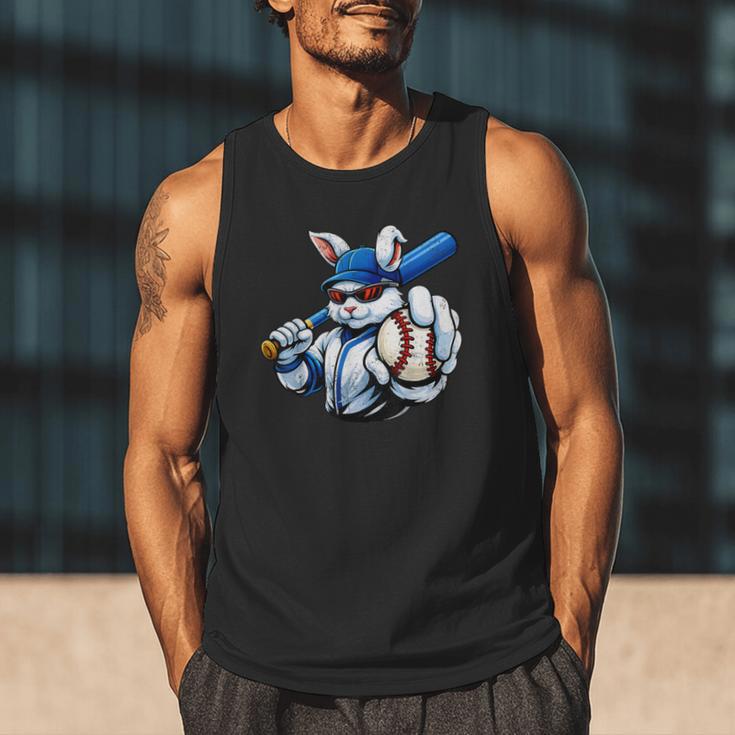 Cool Rabbit Baseball Easter Men Boy Toddler Kid Men Tank Top