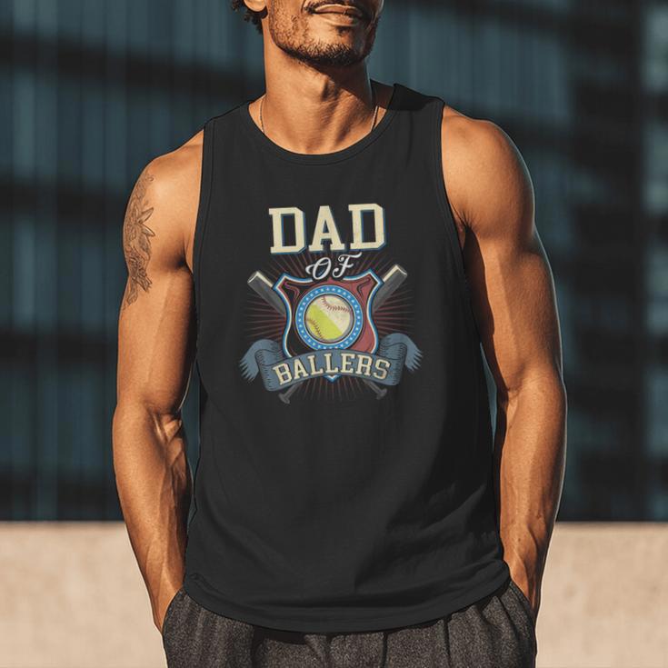 Dad Of Ballers Volleyball Baseball Dad Of Baller Dad Of Men Tank Top Dad Of Ballers Volleyball Baseball Dad Of Baller Dad Of Men Tank Top