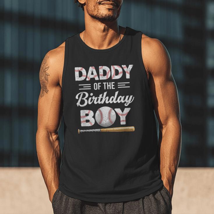 Daddy Of The Birthday Boy Baseball Matching Family Men Tank Top