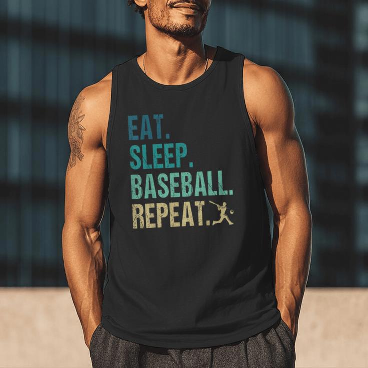 Eat Sleep Baseball Repeat Baseball Player Baseball Men Tank Top Eat Sleep Baseball Repeat Baseball Player Baseball Men Tank Top