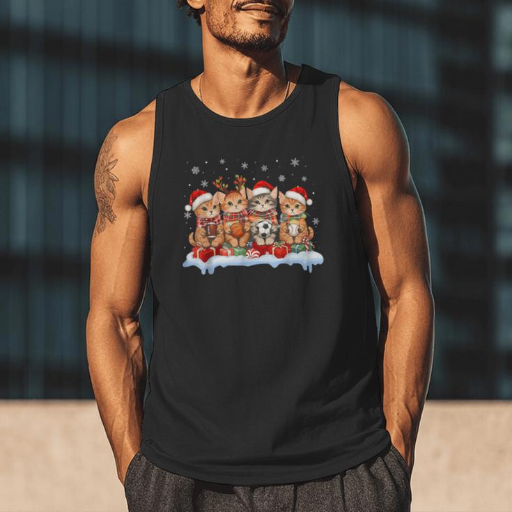 Football Baseball Basketball Player Sport Christmas Men Tank Top