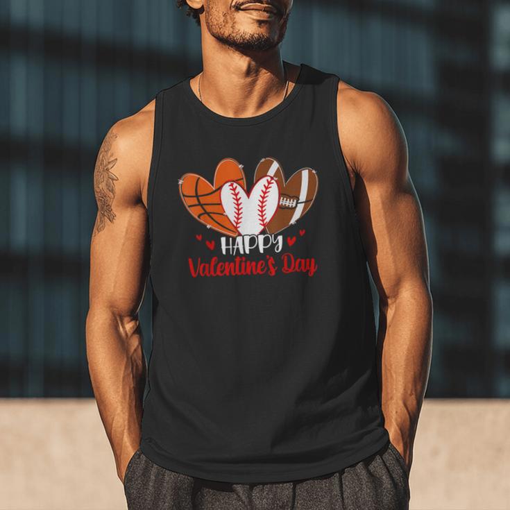 Happy Valentines Day Shirt Boys Basketball Baseball Football Men Tank Top Happy Valentines Day Shirt Boys Basketball Baseball Football Men Tank Top