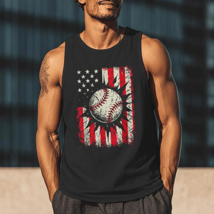 Ice Cream Baseball Drip Respect The Drip Youth Boy Baseball Men Tank Top