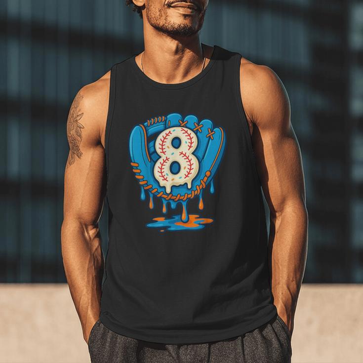 Ice Cream Baseball Glove 8th Birthday Edition Men Tank Top Ice Cream Baseball Glove 8th Birthday Edition Men Tank Top