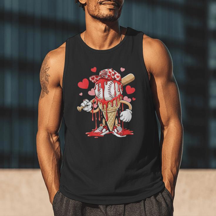 Kids Baseball Drip Ice Cream Apparel Kids Boys Valentine Men Tank Top Kids Baseball Drip Ice Cream Apparel Kids Boys Valentine Men Tank Top
