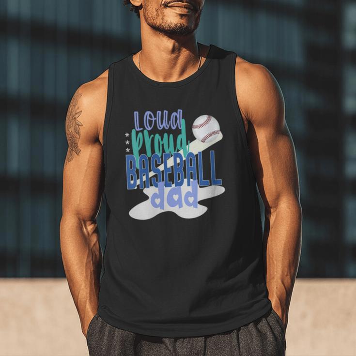 Loud Proud Baseball Dad Men Tank Top Loud Proud Baseball Dad Men Tank Top