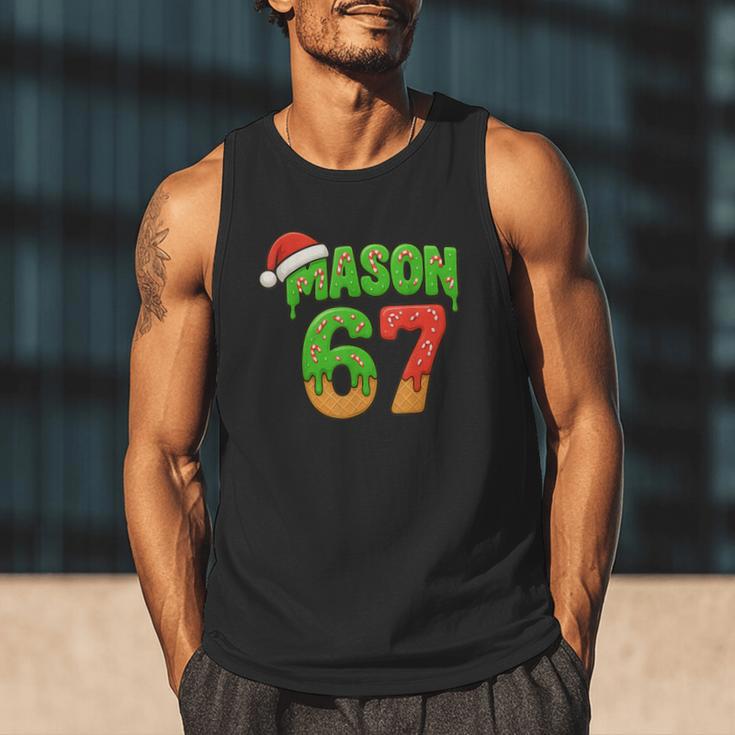 Mason 67 Christmas Ice Cream Drip Meme Six Seven Baseball Men Tank Top Mason 67 Christmas Ice Cream Drip Meme Six Seven Baseball Men Tank Top