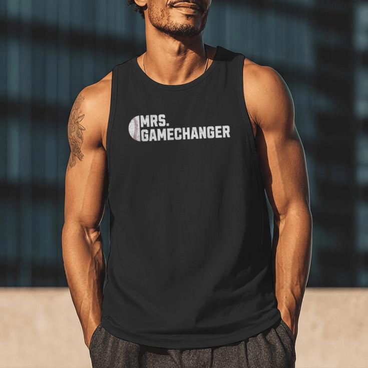 Mrs Gamechanger Baseball Scorekeeper Love Men Tank Top Mrs Gamechanger Baseball Scorekeeper Love Men Tank Top