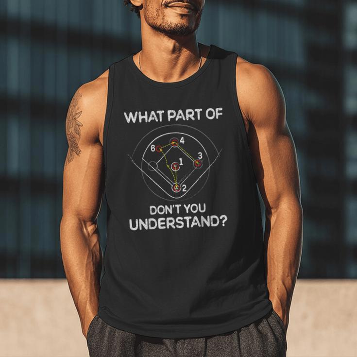 What Part Of Dont You Understand 6432 Baseball Men Tank Top What Part Of Dont You Understand 6432 Baseball Men Tank Top